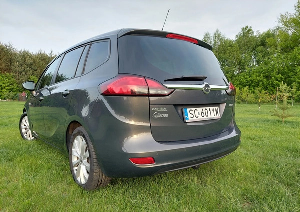 Opel Zafira cena 34000 przebieg: 201000, rok produkcji 2013 z Częstochowa małe 137